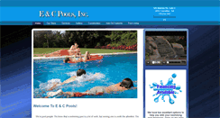 Desktop Screenshot of eancpools.com